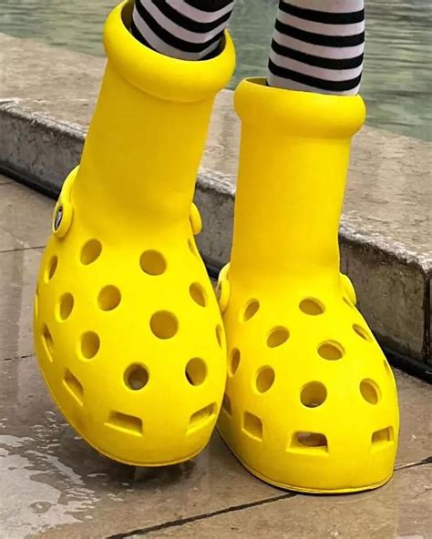 big yellow crocs